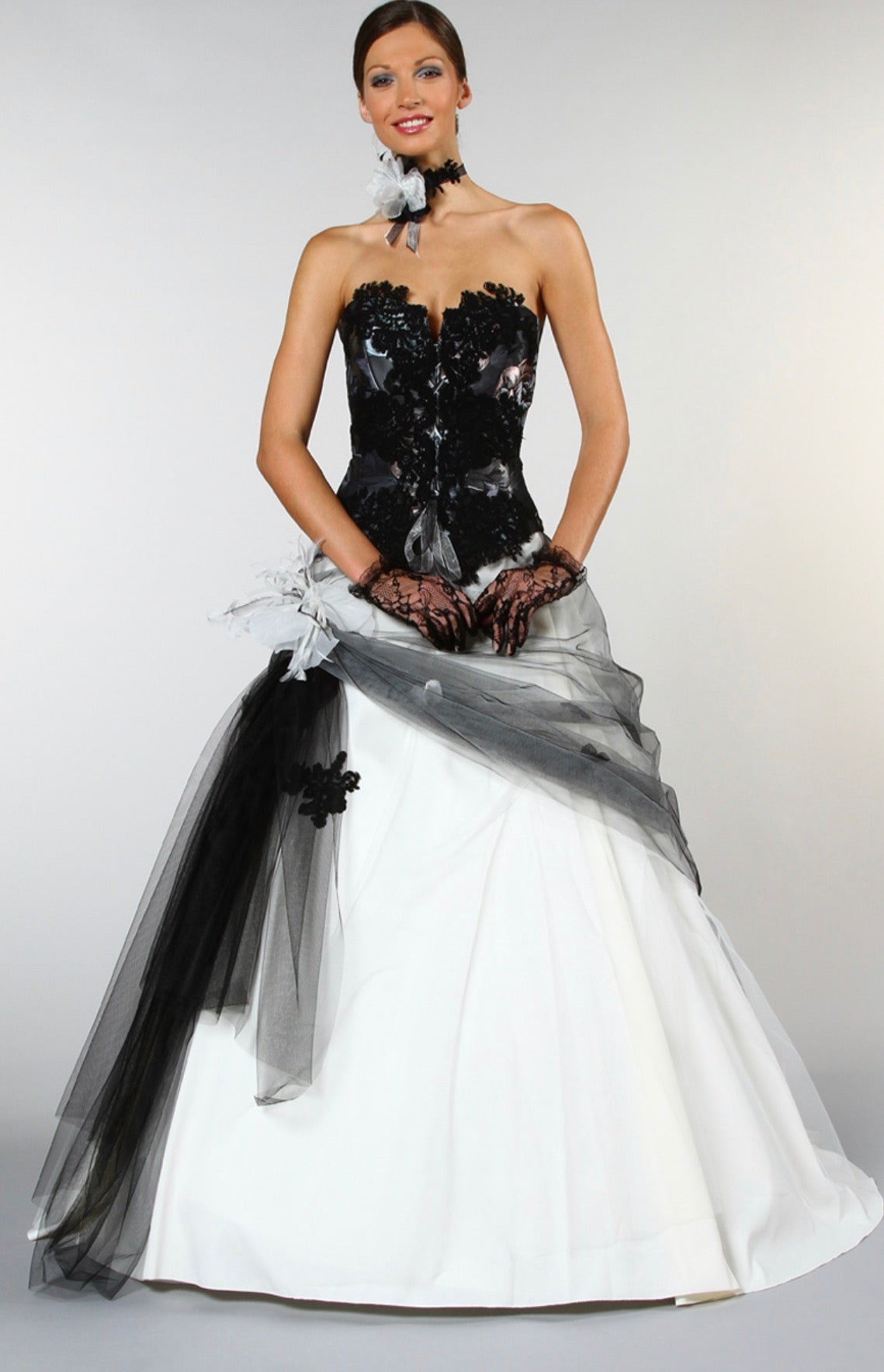 ROBE DE MARIÉE COLORÉE