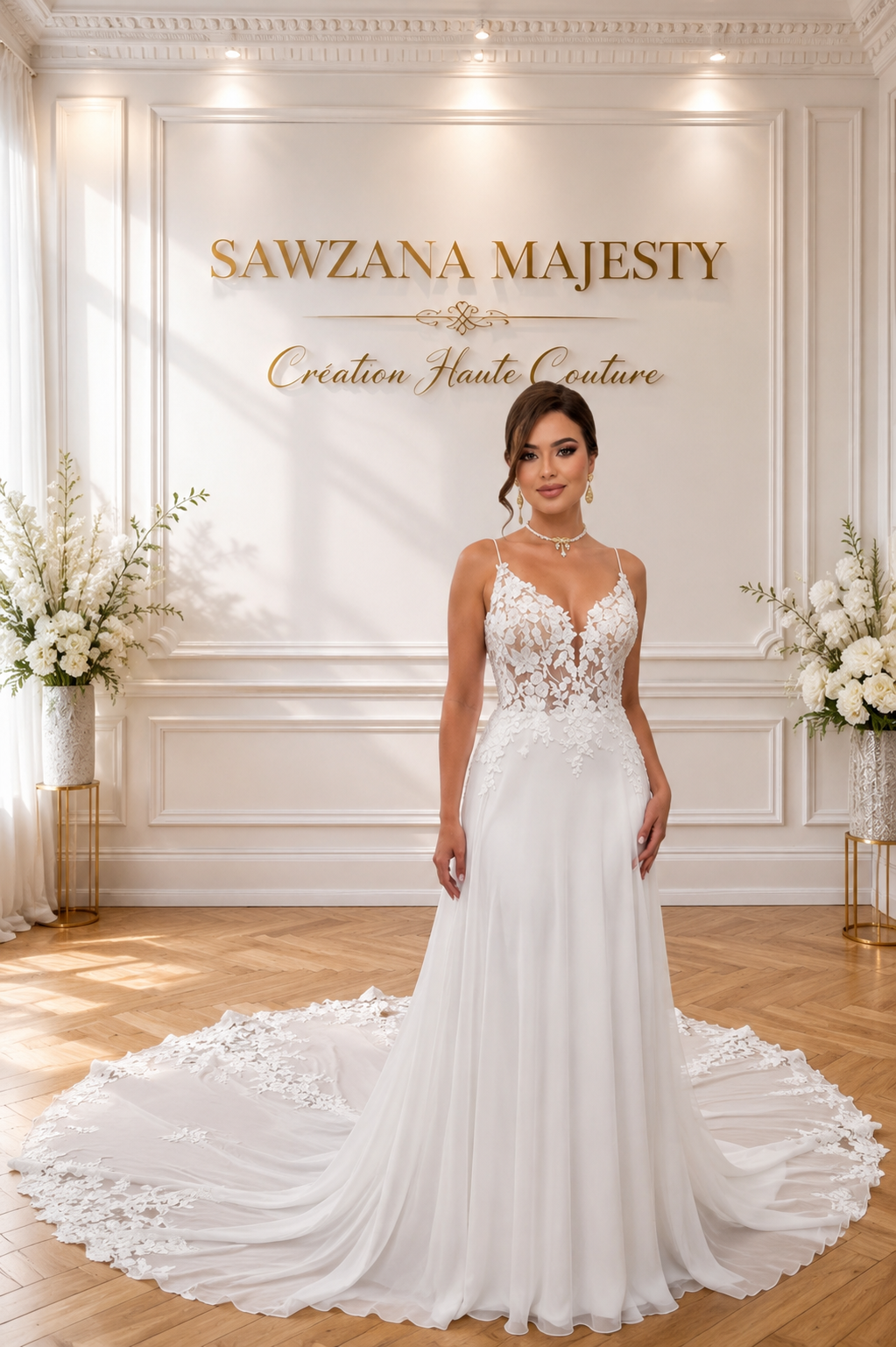 ROBE DE MARIÉE FLUIDE