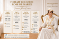TARIFS ET FORFAIT LOCATION ROBE DE MARIÉE